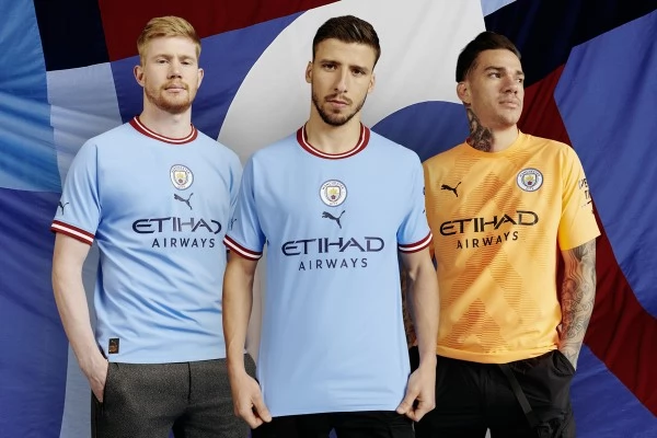 Manchester City Trøje 2022-23 Hjemmebanetrøje